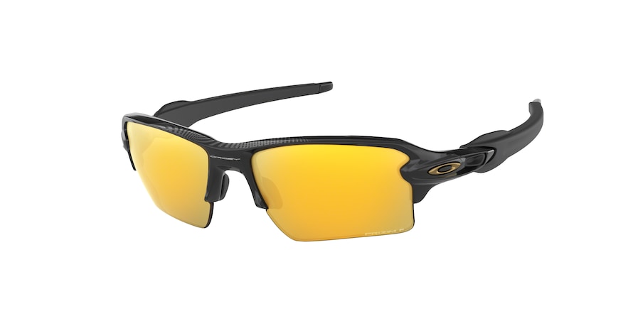 Oakley FLAK 2.0 XL OO9188 Rectangle Sunglasses  918895-POLISHED BLACK 59-12-133 - Color Map black