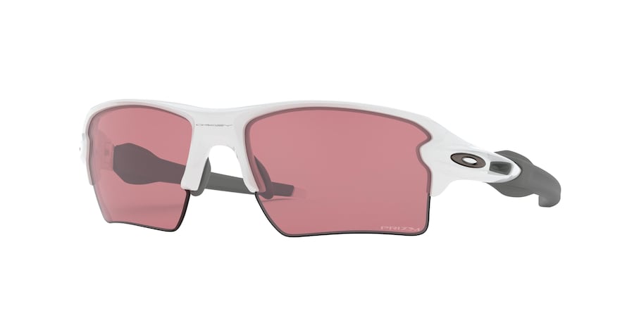 Oakley FLAK 2.0 XL OO9188 Rectangle Sunglasses  9188B1-POLISHED WHITE 59-12-133 - Color Map white