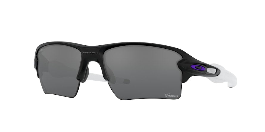 Oakley FLAK 2.0 XL OO9188 Rectangle Sunglasses  9188D6-MIN MATTE BLACK 59-12-133 - Color Map black