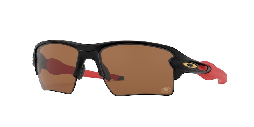 Oakley FLAK 2.0 XL OO9188 Rectangle Sunglasses  9188E4-SF MATTE BLACK 59-12-133 - Color Map black