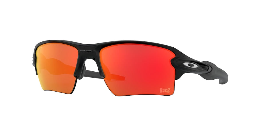 Oakley FLAK 2.0 XL OO9188 Rectangle Sunglasses  9188E6-TB MATTE BLACK 59-12-133 - Color Map black