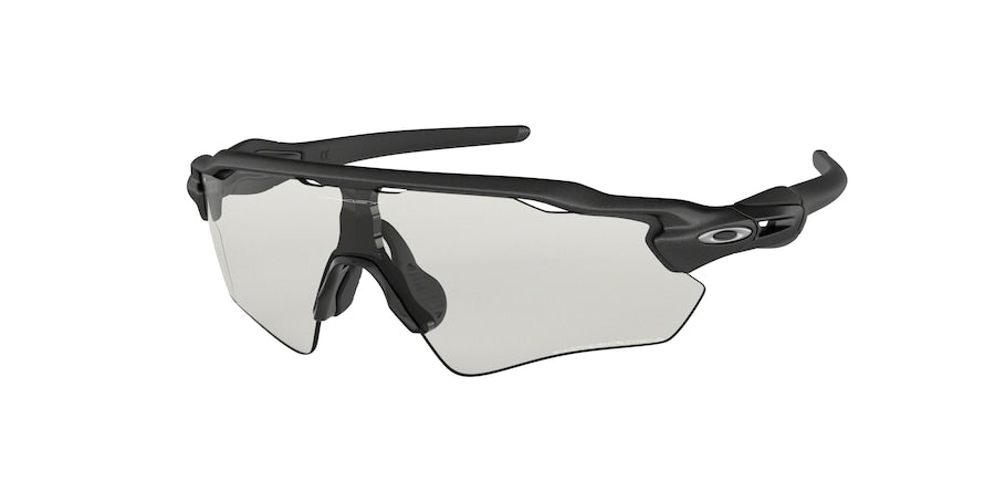 Oakley RADAR EV PATH OO9208 Rectangle Sunglasses  920813-STEEL 38-138-128 - Color Map grey