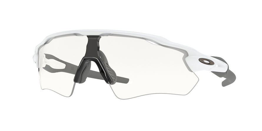 Oakley RADAR EV PATH OO9208 Rectangle Sunglasses  9208C1-POLISHED WHITE 38-138-128 - Color Map white
