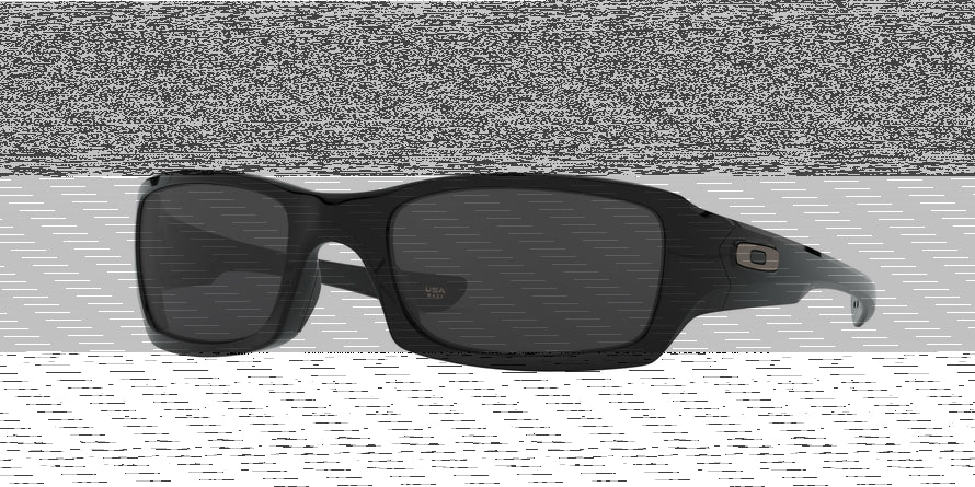 Oakley FIVES SQUARED OO9238 Rectangle Sunglasses  923804-POLISHED BLACK 54-20-133 - Color Map black