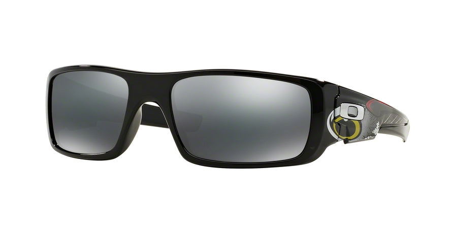 Oakley CRANKSHAFT OO9239 Rectangle Sunglasses  923918-POLISHED BLACK 60-19-132 - Color Map black