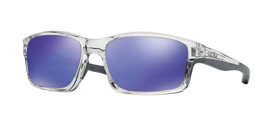 Oakley CHAINLINK OO9247 Rectangle Sunglasses  924706-POLISHED CLEAR 57-17-138 - Color Map clear