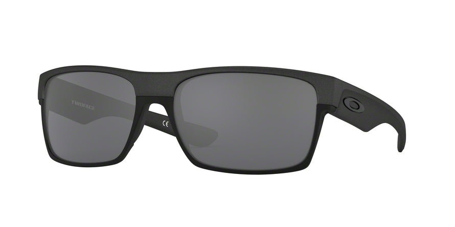 Oakley TWOFACE (A) OO9256 Rectangle Sunglasses  925604-STEEL 60-16-137 - Color Map gunmetal