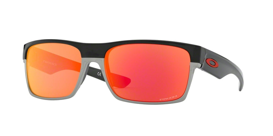 Oakley TWOFACE (A) OO9256 Rectangle Sunglasses  925616-BLACK INK 60-16-137 - Color Map black