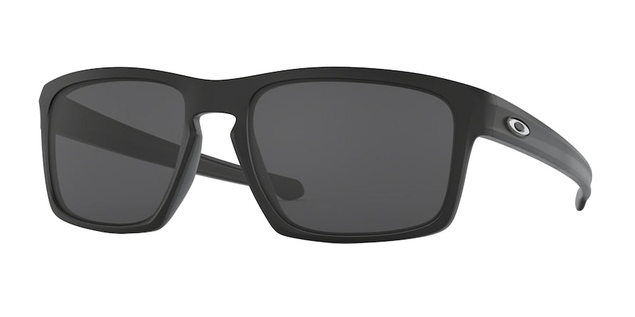 Oakley SLIVER OO9262 Rectangle Sunglasses  926201-MATTE BLACK 57-18-140 - Color Map black
