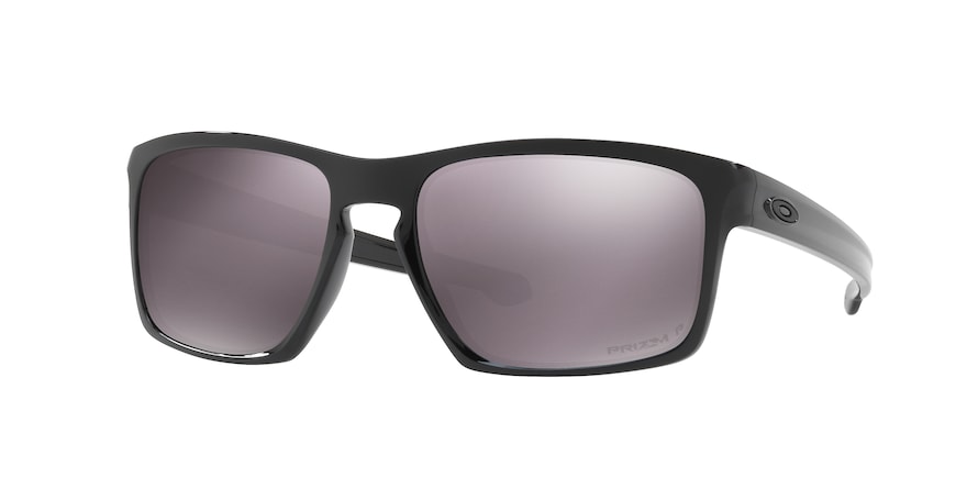 Oakley SLIVER OO9262 Rectangle Sunglasses  926207-POLISHED BLACK 57-18-140 - Color Map black