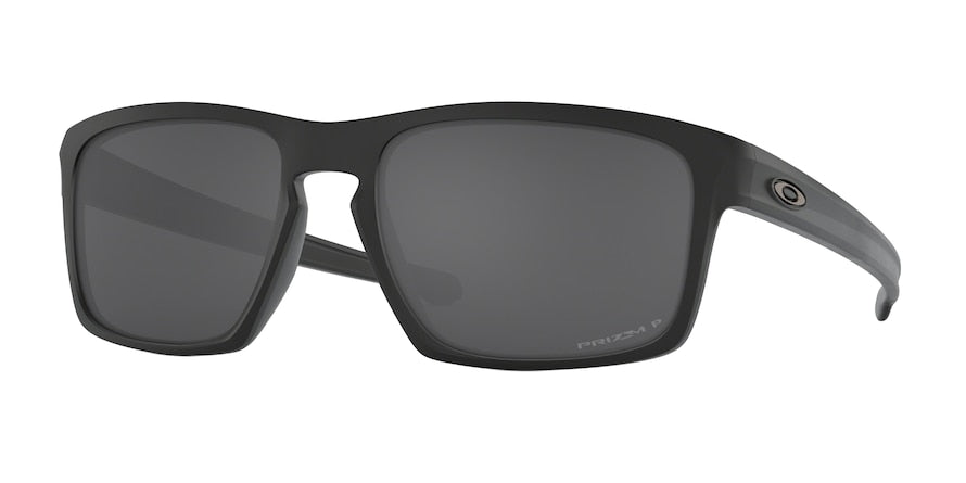Oakley SLIVER OO9262 Rectangle Sunglasses  926244-MATTE BLACK 57-18-140 - Color Map black