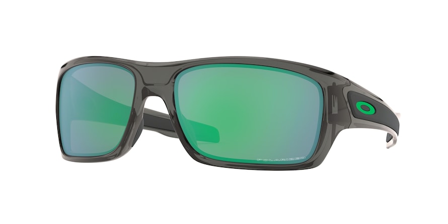 Oakley TURBINE OO9263 Rectangle Sunglasses  926309-GREY SMOKE 63-17-132 - Color Map grey