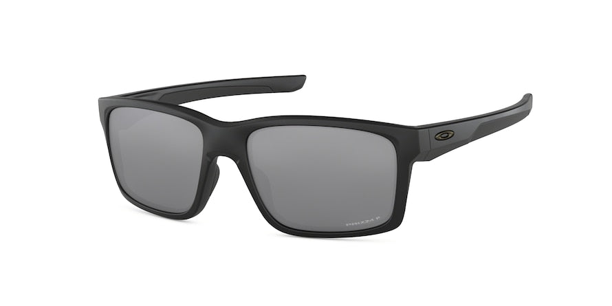 Oakley MAINLINK OO9264 Rectangle Sunglasses  926427-MATTE BLACK 57-17-138 - Color Map black