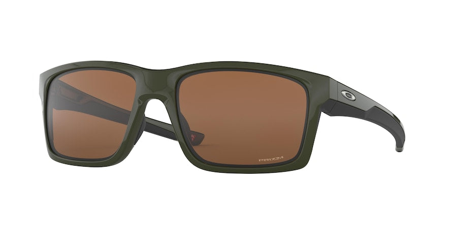 Oakley MAINLINK OO9264 Rectangle Sunglasses  926444-MILITARY GREEN 61-17-138 - Color Map green