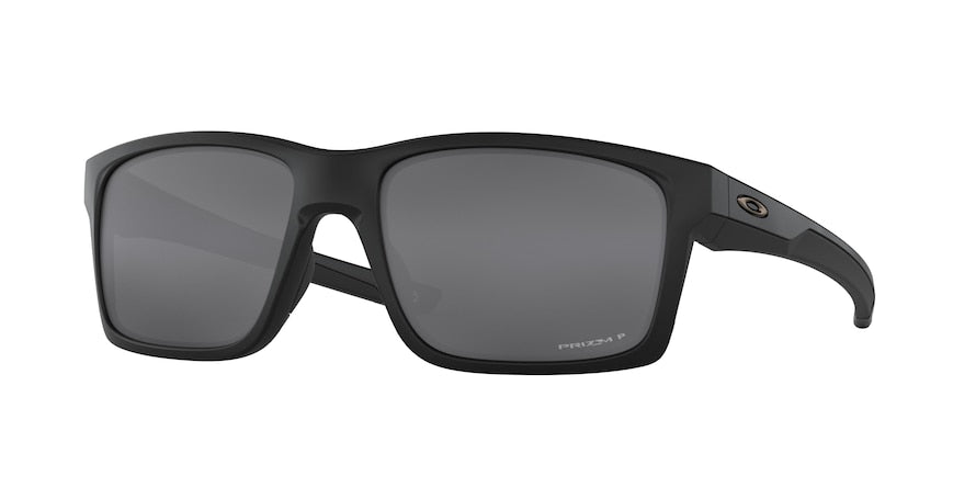 Oakley MAINLINK OO9264 Rectangle Sunglasses  926445-MATTE BLACK 61-17-138 - Color Map black
