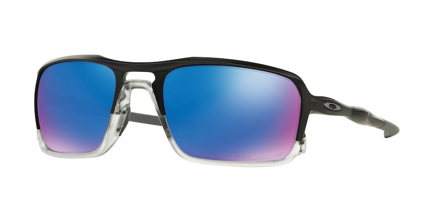 Oakley TRIGGERMAN OO9266 Rectangle Sunglasses  926604-MATTE BLACK 59-20-137 - Color Map black
