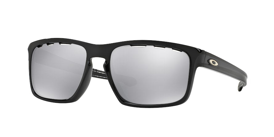 Oakley SLIVER (A) OO9269 Rectangle Sunglasses  926912-POLISHED BLACK 57-17-141 - Color Map black
