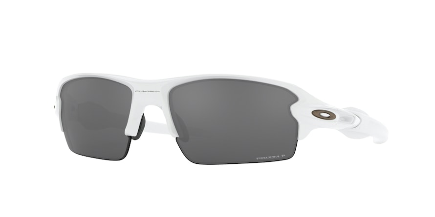 Oakley FLAK 2.0 (A) OO9271 Rectangle Sunglasses  927124-POLISHED WHITE 61-12-133 - Color Map white