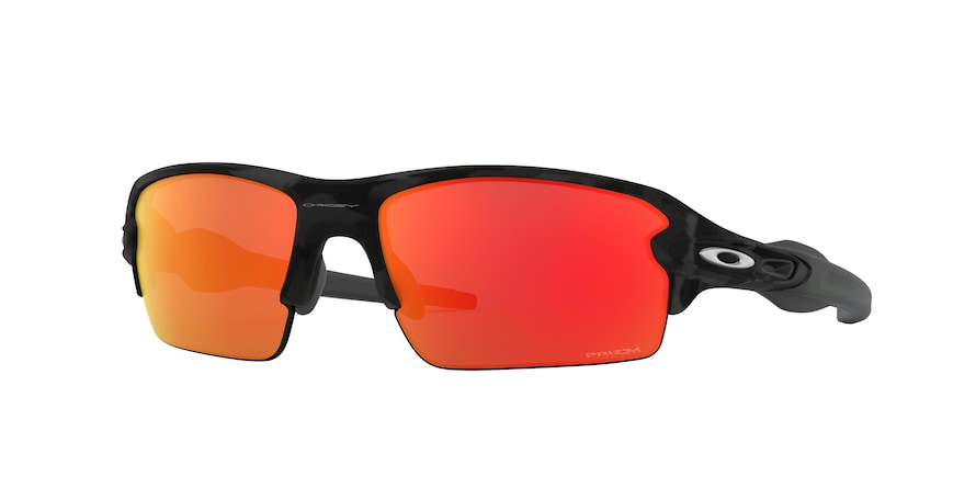 Oakley FLAK 2.0 (A) OO9271 Rectangle Sunglasses  927127-MATTE BLACK CAMO 61-12-133 - Color Map camo