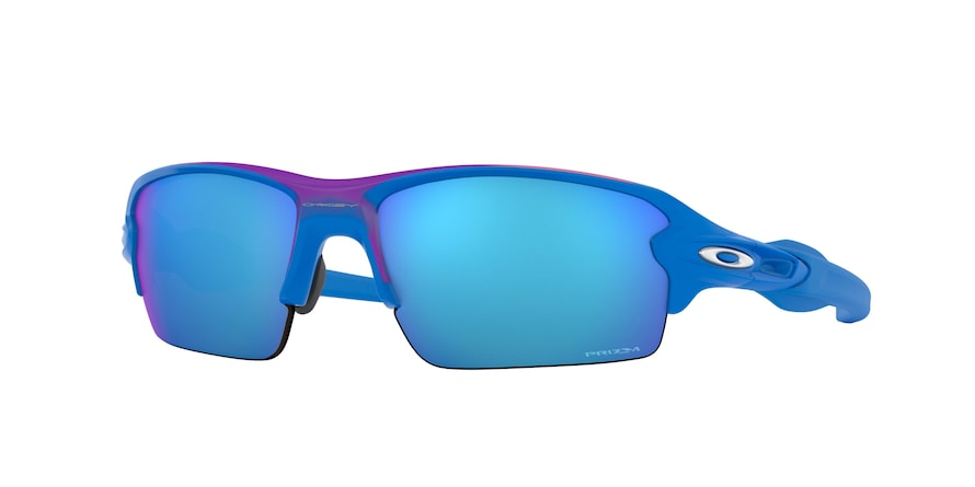 Oakley FLAK 2.0 (A) OO9271 Rectangle Sunglasses  927132-FACTORY FADE 61-12-133 - Color Map blue