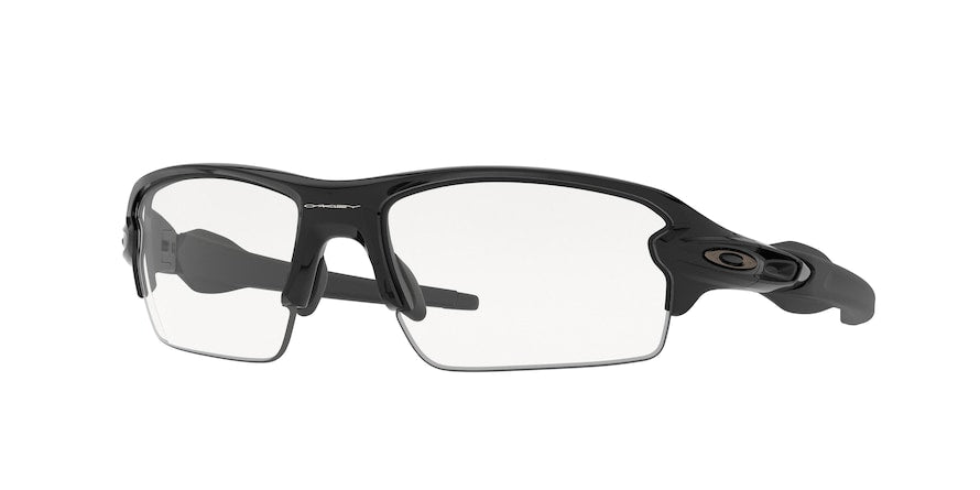 Oakley FLAK 2.0 (A) OO9271 Rectangle Sunglasses  927144-POLISHED BLACK 61-12-133 - Color Map black