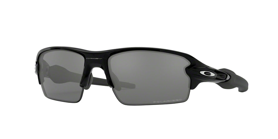 Oakley FLAK 2.0 OO9295 Rectangle Sunglasses  929507-POLISHED BLACK 59-12-133 - Color Map black
