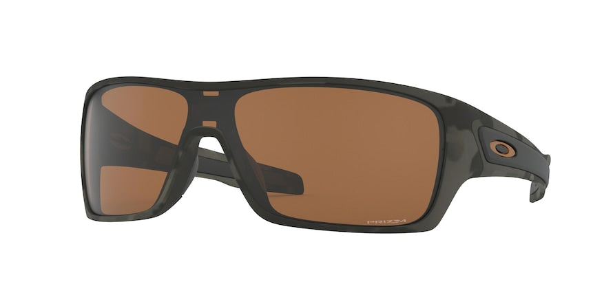 Oakley TURBINE ROTOR OO9307 Rectangle Sunglasses  930717-OLIVE CAMO 32-132-132 - Color Map green