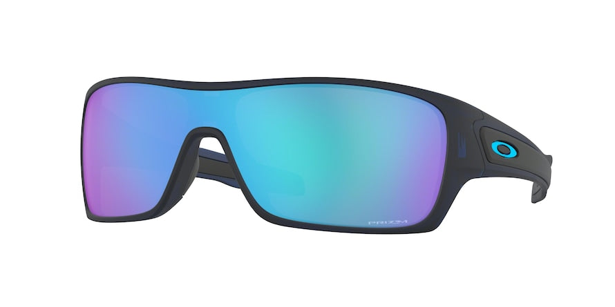 Oakley TURBINE ROTOR OO9307 Rectangle Sunglasses  930725-MATTE TRANSLUCENT BLUE 32-132-132 - Color Map blue