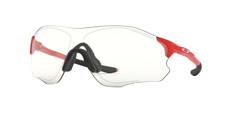 Oakley EVZERO PATH (A) OO9313 Rectangle Sunglasses  931319-INFRARED 38-138-125 - Color Map red