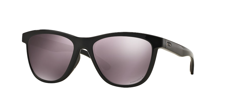 Oakley MOONLIGHTER OO9320 Round Sunglasses  932008-POLISHED BLACK 53-17-139 - Color Map black