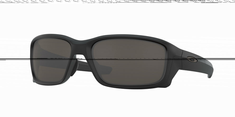 Oakley STRAIGHTLINK (A) OO9336 Rectangle Sunglasses  933603-MATTE BLACK 58-17-132 - Color Map black