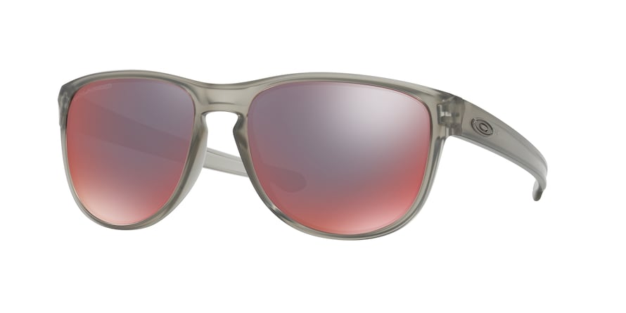Oakley SLIVER R OO9342 Rectangle Sunglasses  934203-MATTE GREY INK 57-17-140 - Color Map grey