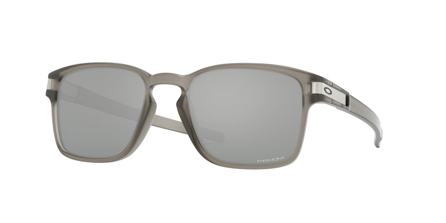 Oakley LATCH SQ (A) OO9358 Rectangle Sunglasses  935814-MATTE GREY INK 55-17-139 - Color Map grey