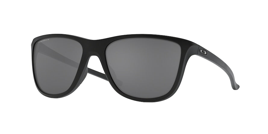 Oakley REVERIE OO9362 Square Sunglasses  936208-MATTE BLACK 55-16-131 - Color Map black