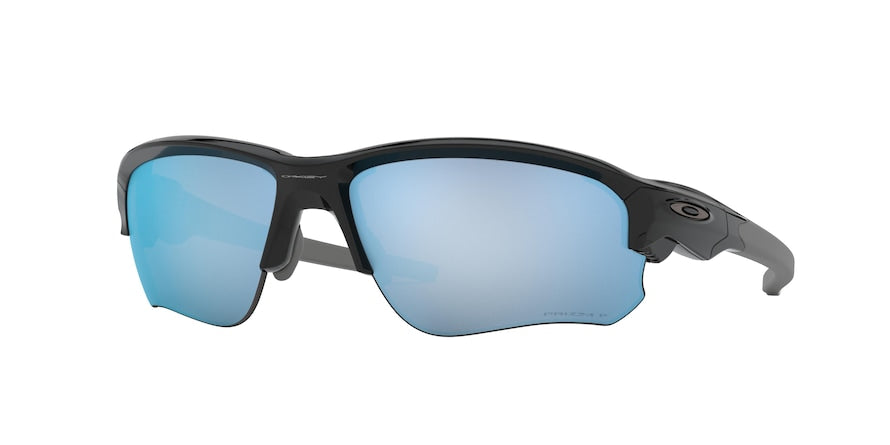 Oakley FLAK DRAFT OO9364 Rectangle Sunglasses  936406-POLISHED BLACK 67-6-114 - Color Map black
