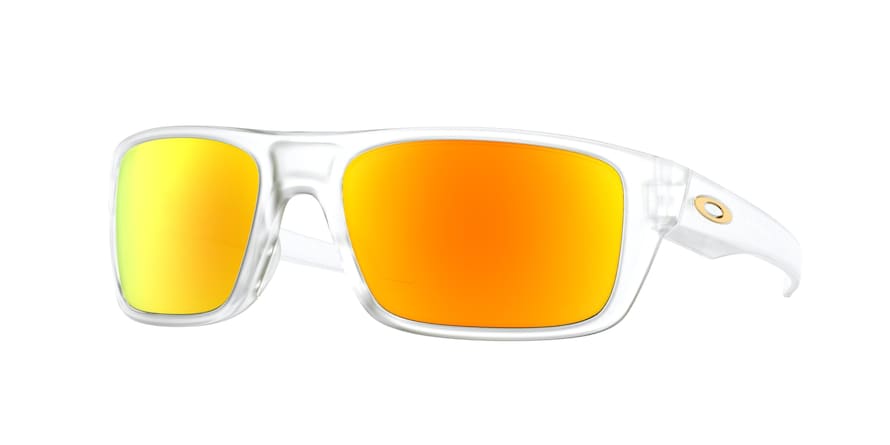 Oakley DROP POINT OO9367 Rectangle Sunglasses  936705-MATTE CLEAR 60-18-132 - Color Map clear