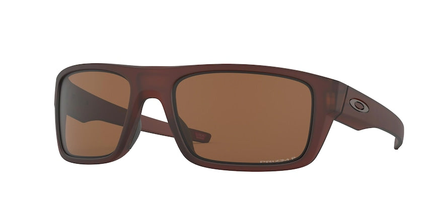 Oakley DROP POINT OO9367 Rectangle Sunglasses  936707-MATTE ROOTBEER 60-18-132 - Color Map brown