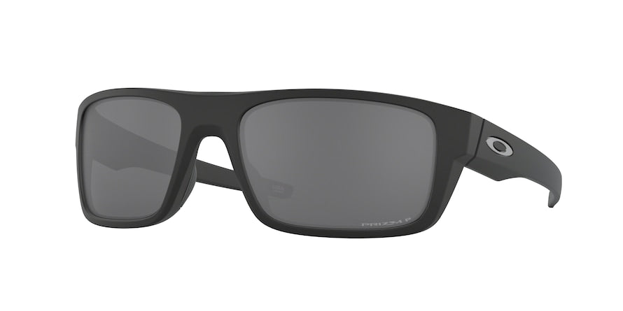 Oakley DROP POINT OO9367 Rectangle Sunglasses  936708-MATTE BLACK 60-18-132 - Color Map black