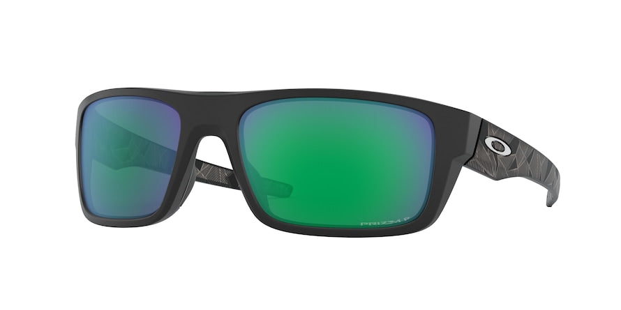 Oakley DROP POINT OO9367 Rectangle Sunglasses  936722-MATTE BLACK 60-18-132 - Color Map black