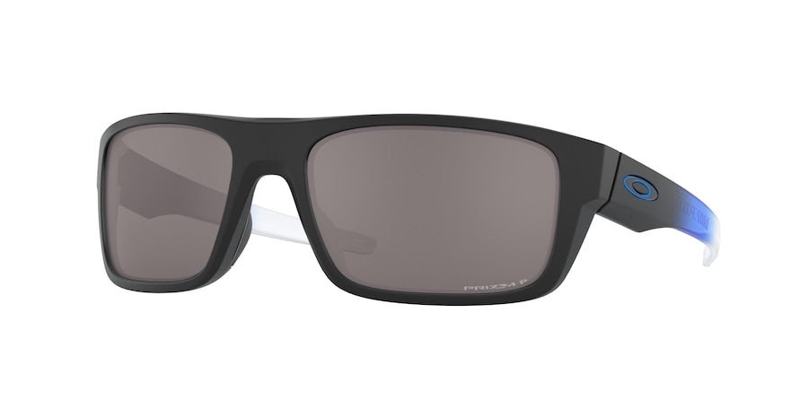 Oakley DROP POINT OO9367 Rectangle Sunglasses  936732-MATTE BLACK 60-18-132 - Color Map black