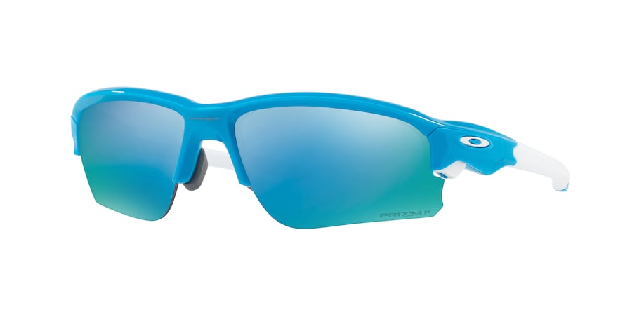 Oakley FLAK DRAFT (A) OO9373 Rectangle Sunglasses  937302-SKY 70-6-114 - Color Map blue