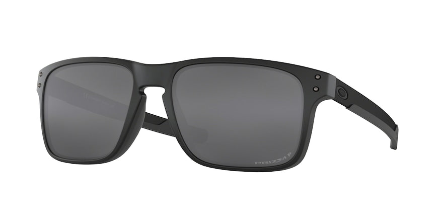 Oakley HOLBROOK MIX (A) OO9385 Rectangle Sunglasses  938506-MATTE BLACK 57-17-135 - Color Map black