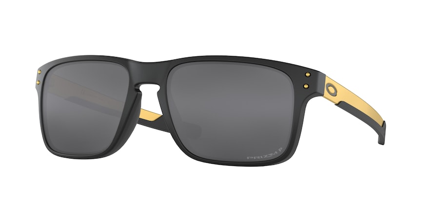 Oakley HOLBROOK MIX (A) OO9385 Rectangle Sunglasses  938507-MATTE BLACK 57-17-135 - Color Map black