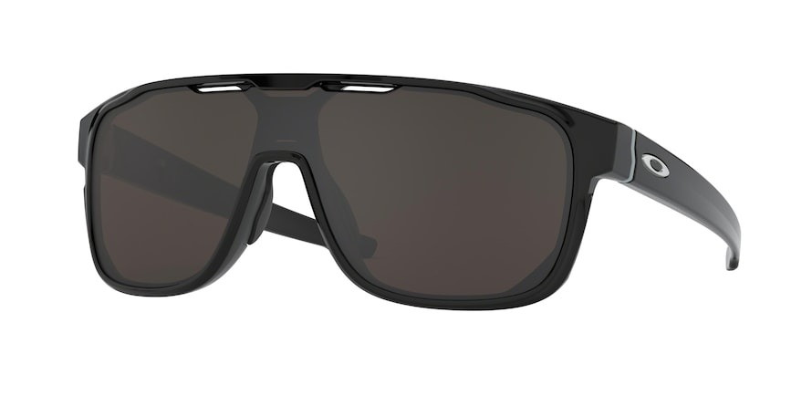 Oakley CROSSRANGE SHIELD (A) OO9390 Rectangle Sunglasses  939001-POLISHED BLACK 31-131-137 - Color Map black