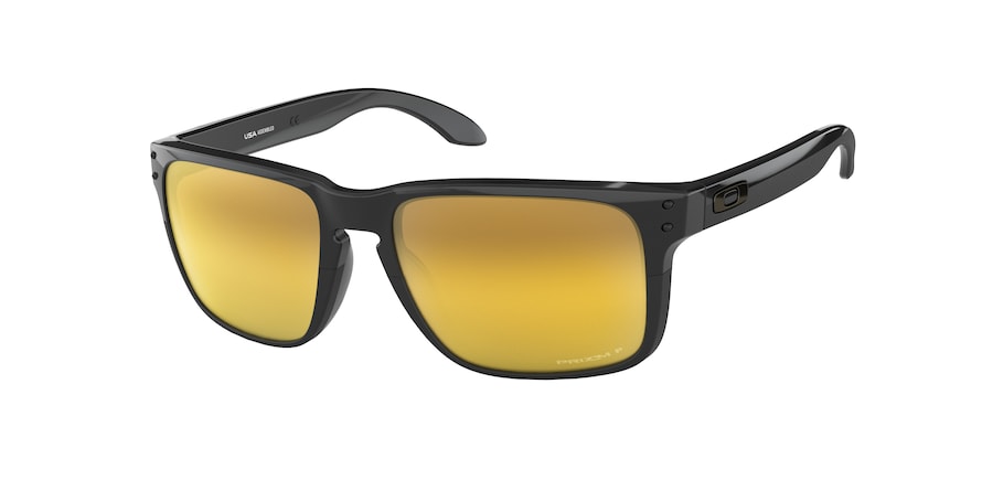 Oakley HOLBROOK XL OO9417 Square Sunglasses  941710-POLISHED BLACK 59-18-137 - Color Map black