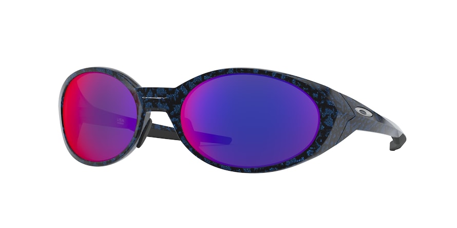 Oakley EYEJACKET REDUX OO9438 Rectangle Sunglasses  943802-PLANET X 58-19-137 - Color Map blue