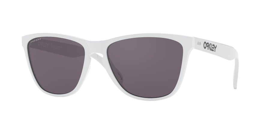 Oakley FROGSKINS 35TH (A) OO9444F Round Sunglasses  944401-POLISHED WHITE 57-16-143 - Color Map white