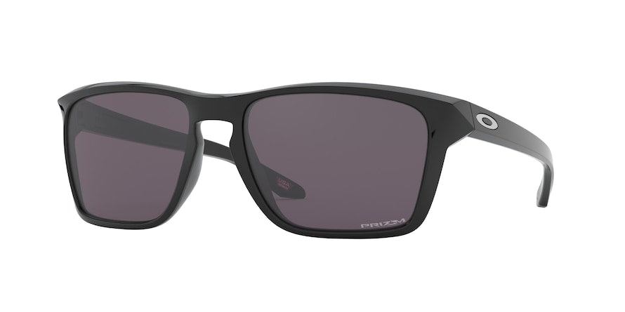 Oakley SYLAS (A) OO9448F Rectangle Sunglasses  944801-POLISHED BLACK 58-16-139 - Color Map black