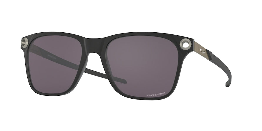 Oakley APPARITION OO9451 Square Sunglasses  945101-SATIN BLACK 55-18-136 - Color Map black