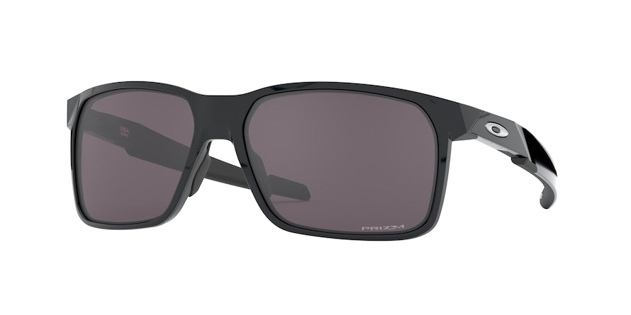 Oakley PORTAL X OO9460 Rectangle Sunglasses  946001-CARBON 59-15-135 - Color Map black